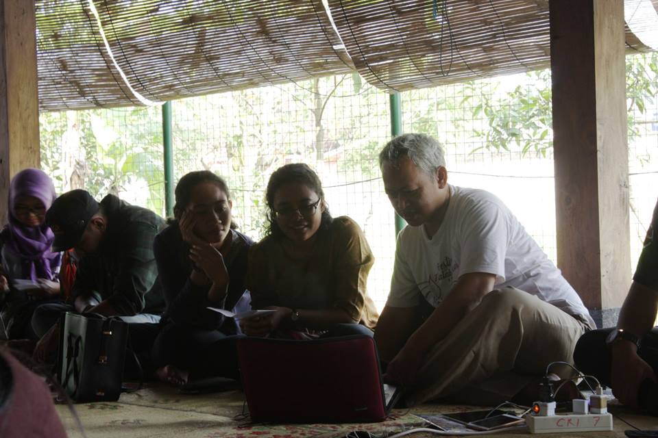 Diskusi Gerilya Pustaka dari Desa di Limasan, kantor CRI, Kamis, (8/6).