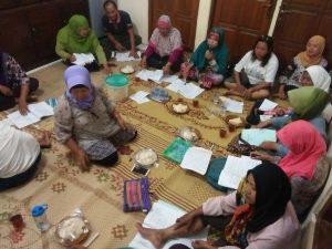 Pertemuan rutin warga anggota paguyuban Kalijawi