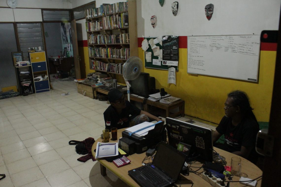 Rumah Baca Sangkrah-Basecamp Rumah Baca Sangkrah di Kampung Dadapsari, Surakarta